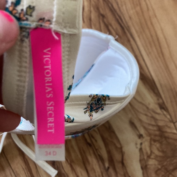 Victoria’s Secret push-up Set an effect bikini top lots of padding size 34D wire - Picture 5 of 7